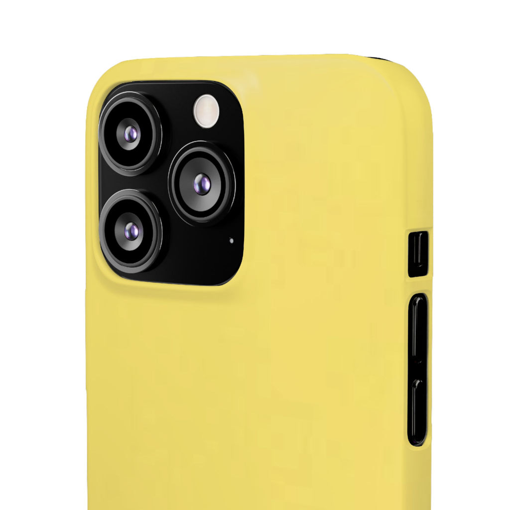 Yellow Snap Phone Case