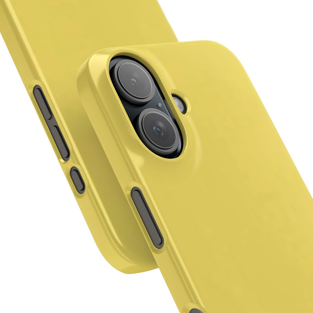 Yellow Snap Phone Case