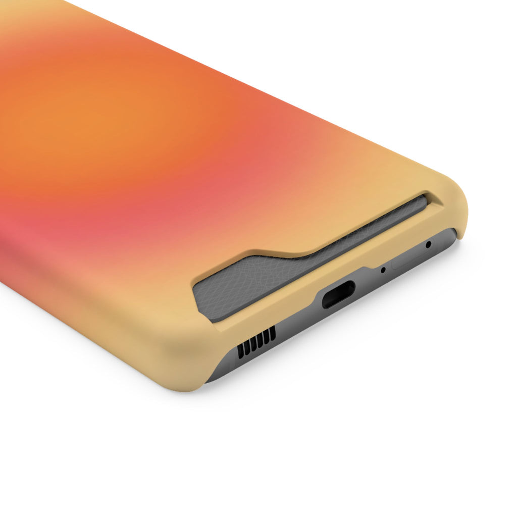 Sunset Gradient Phone Case with Card Slot