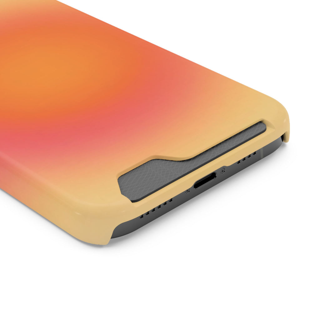 Sunset Gradient Phone Case with Card Slot