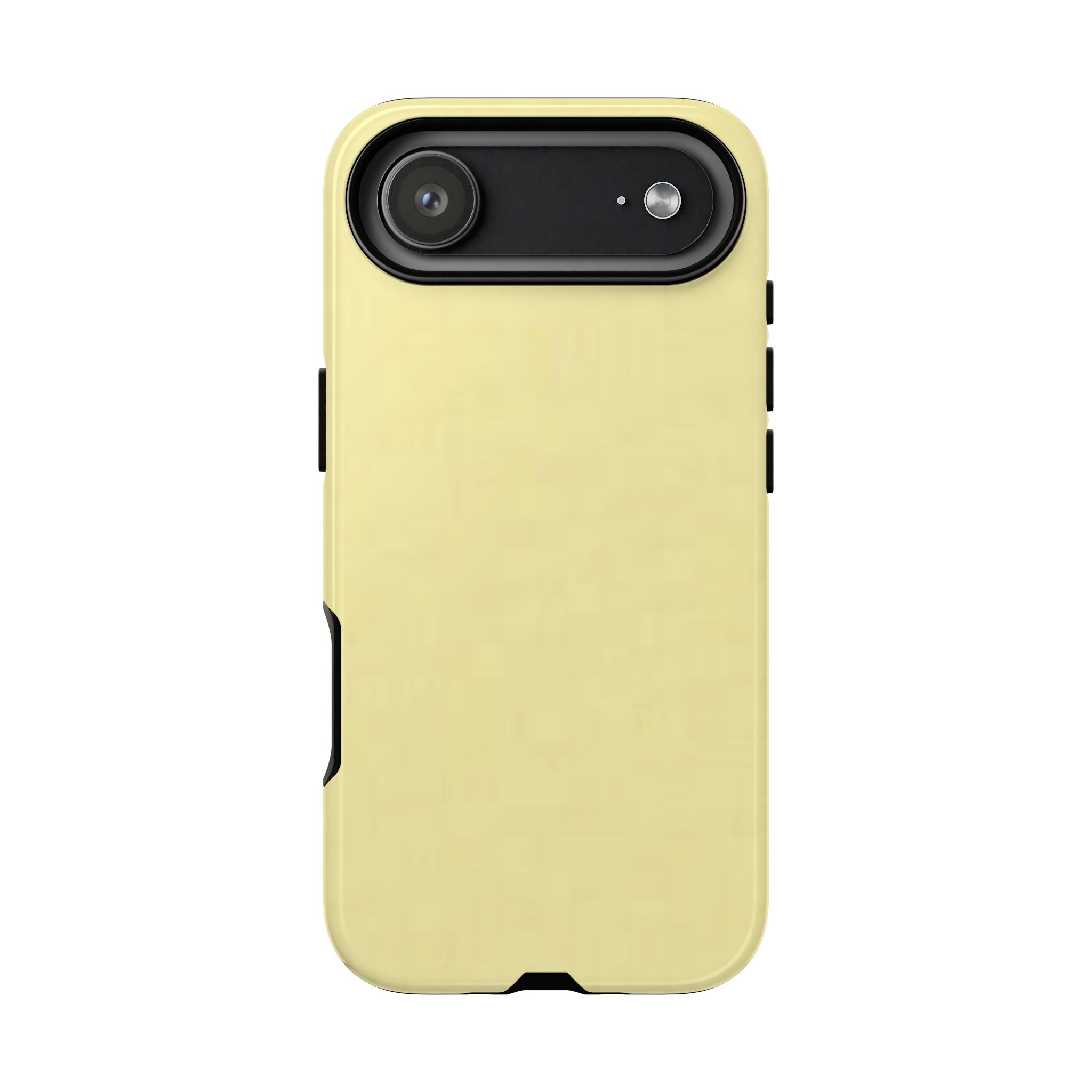 Pale Yellow Protective Phone Case