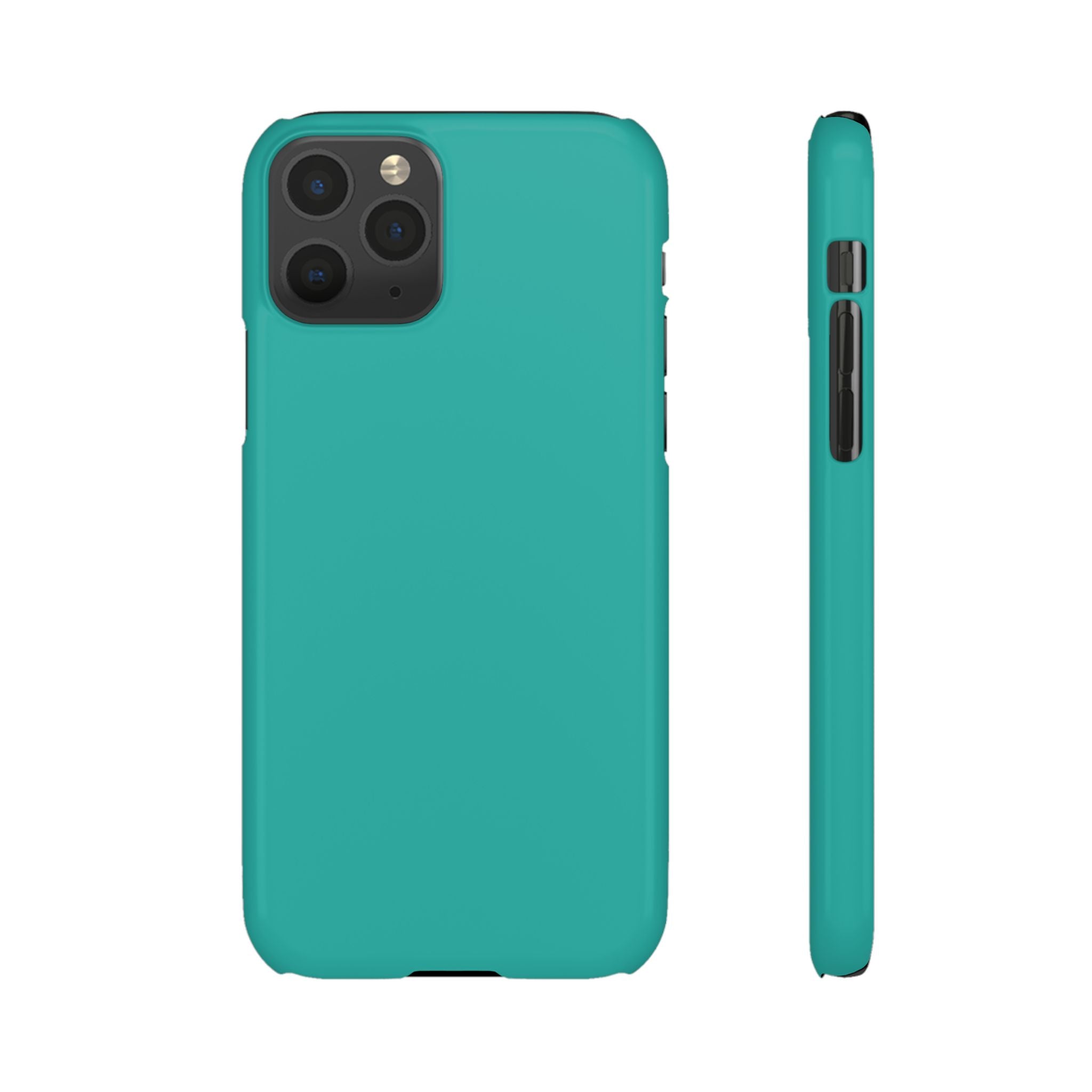 Teal Snap Phone Case