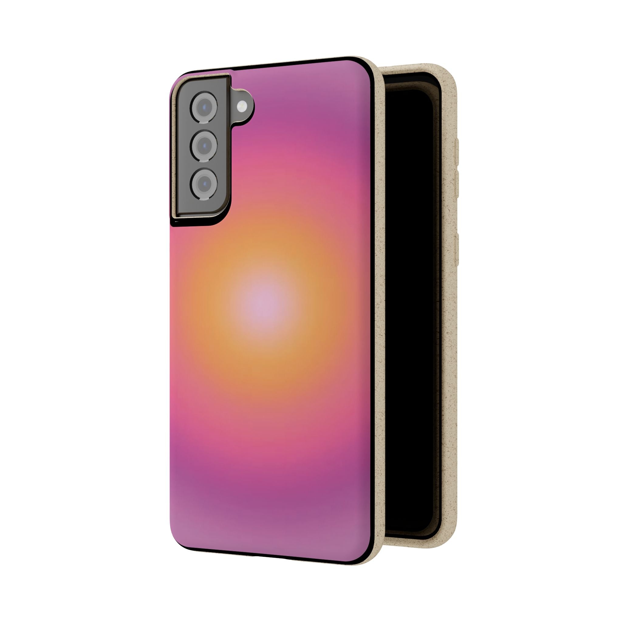 Sunset Glow Biodegradable Phone Case -  Eco-Friendly Cover