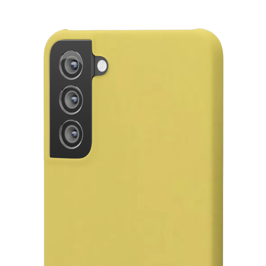 Yellow Snap Phone Case