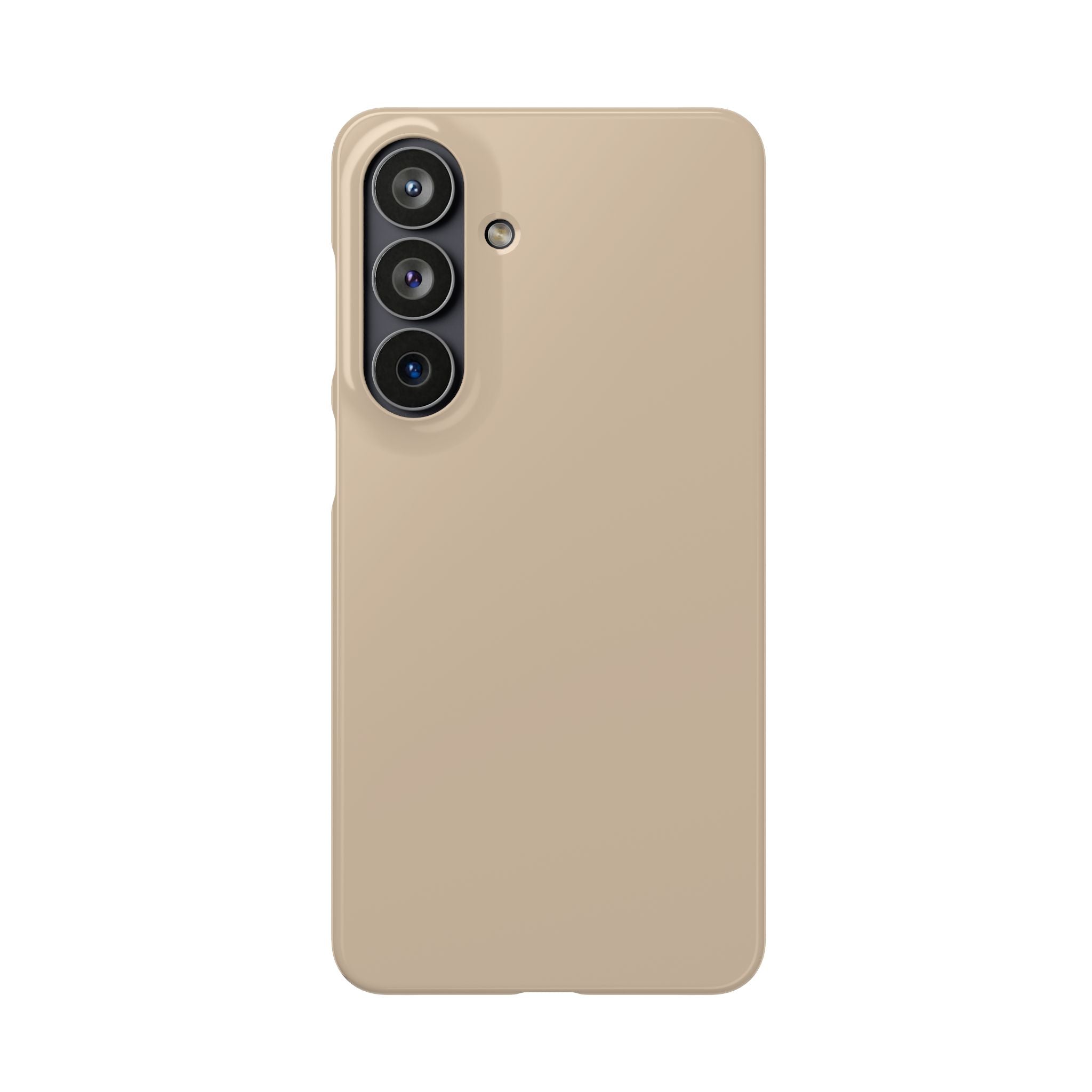 Beige Snap Phone Case