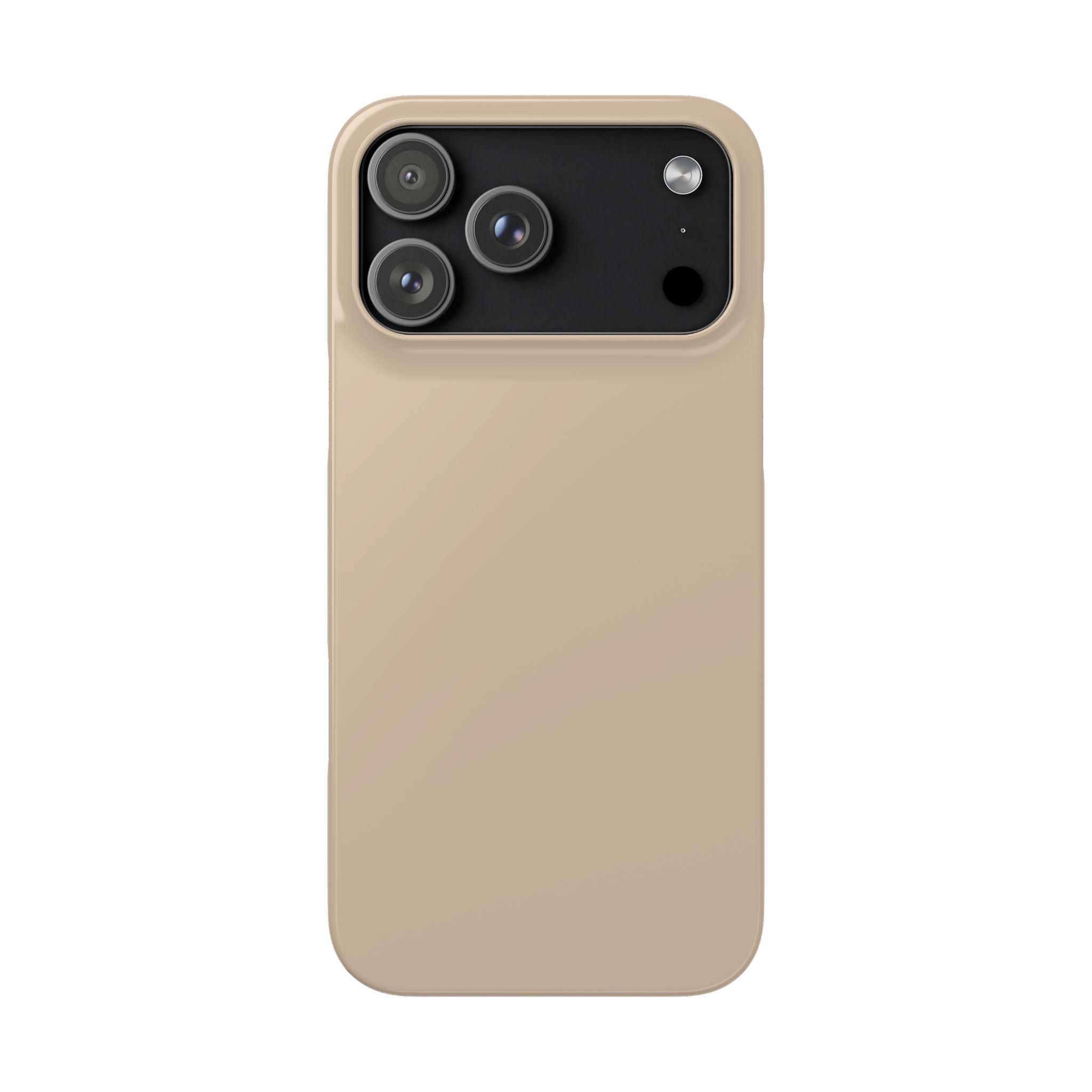Beige Snap Phone Case