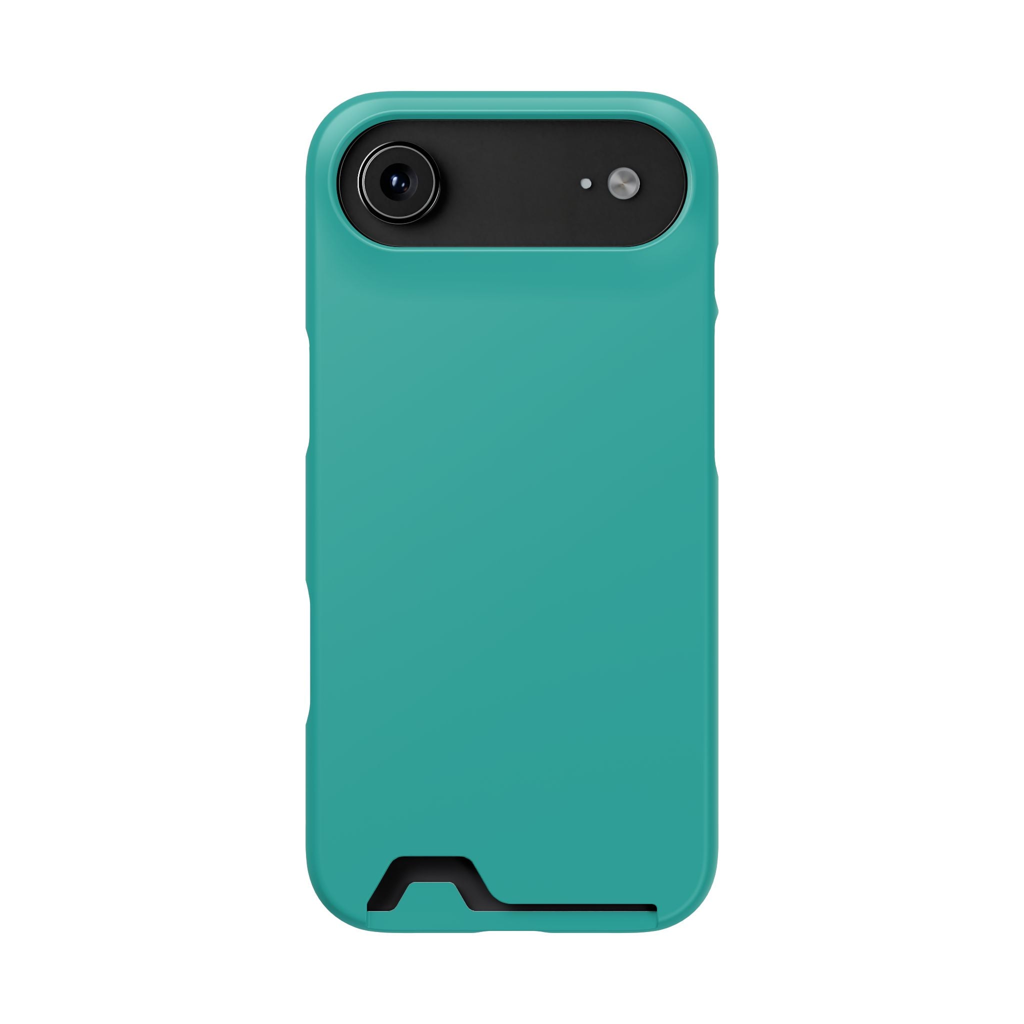 Teal Card-Holder Phone Case