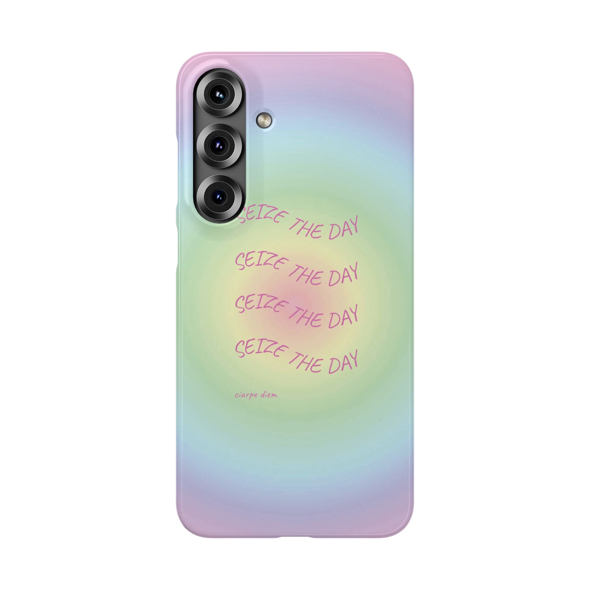 Carpe Diem Bermuda Halo Gradient Snap Phone Case