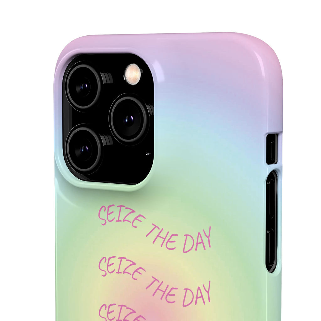 Carpe Diem Bermuda Halo Gradient Snap Phone Case