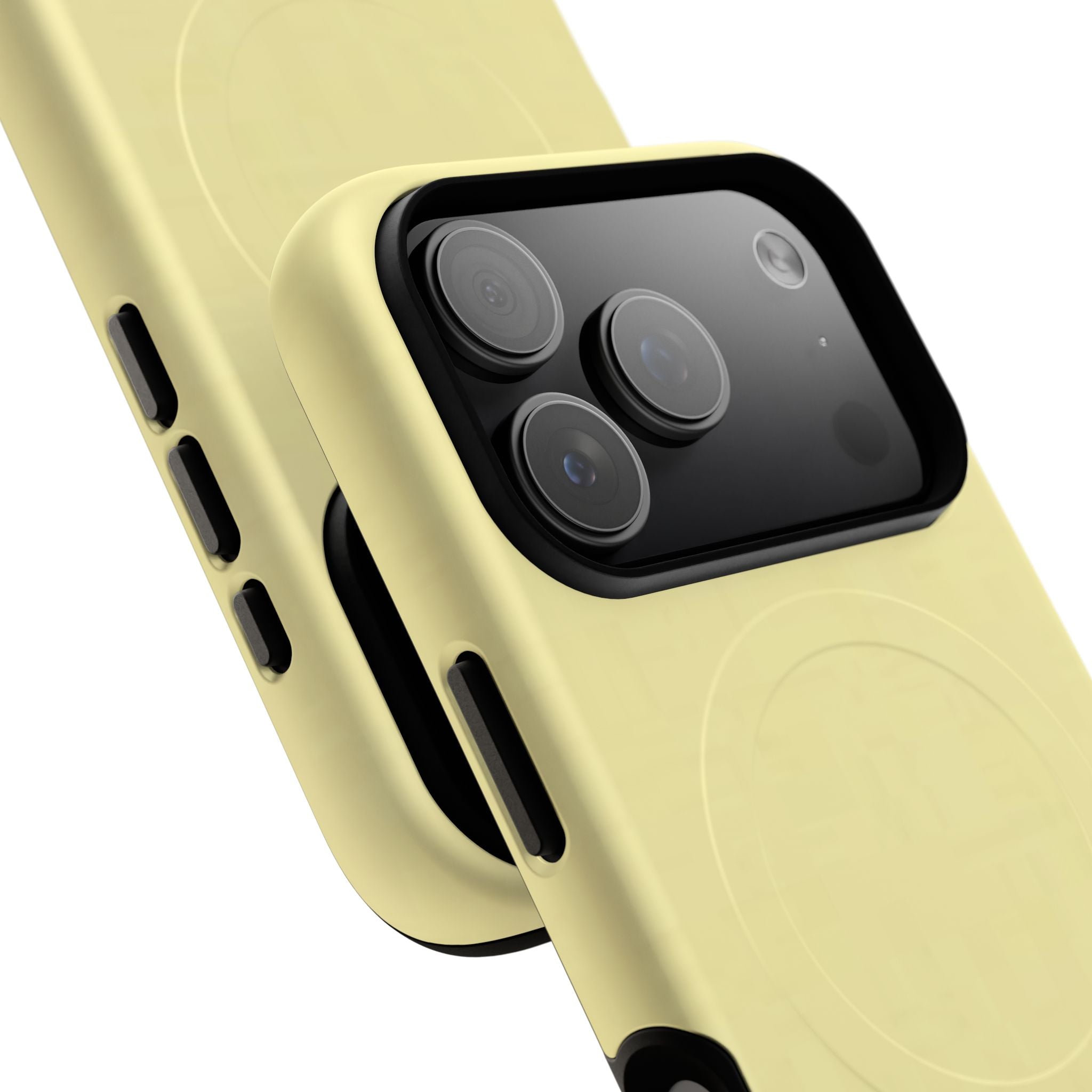 Pale Yellow MagSafe Protective Phone Case