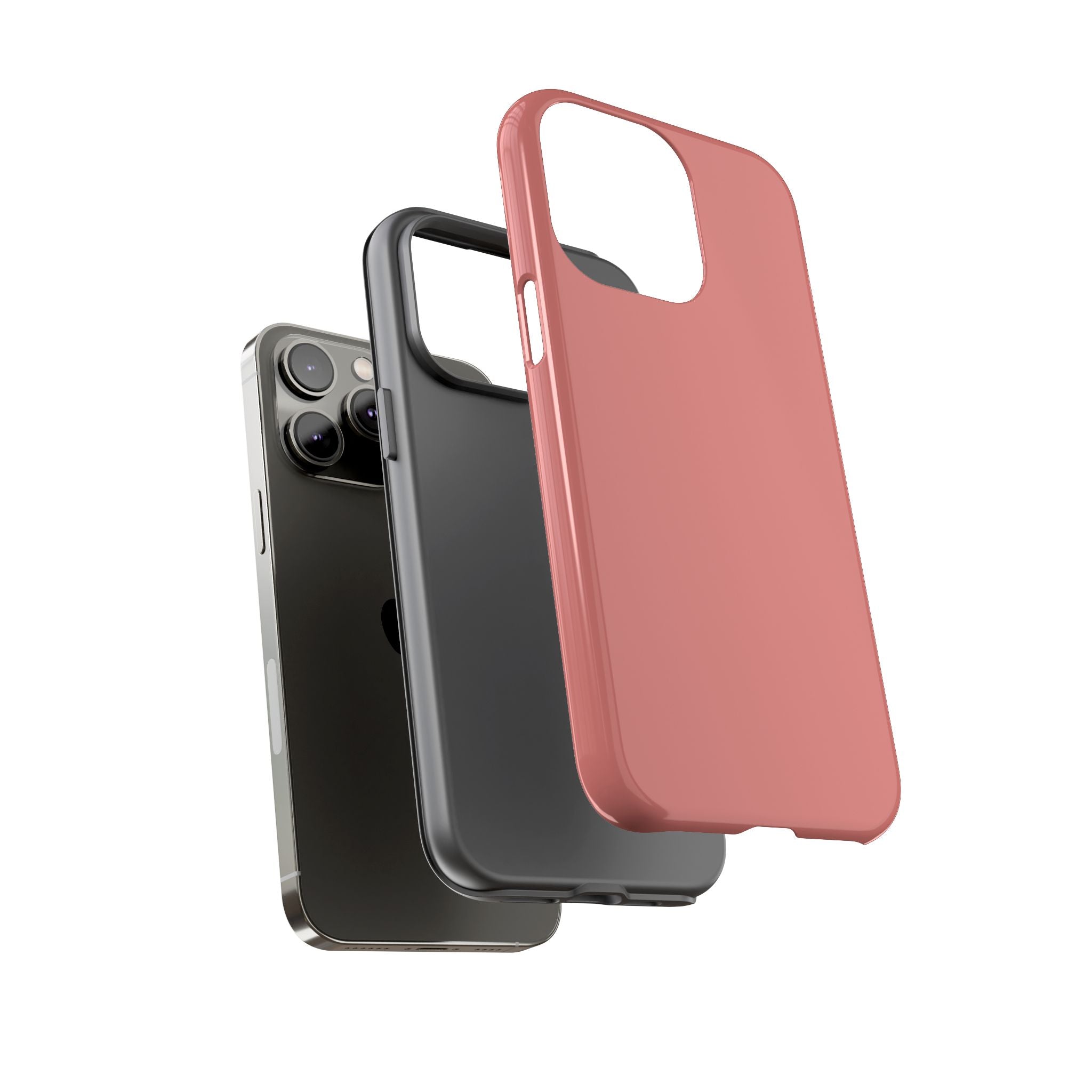 Frosty Pink Protective Phone Case