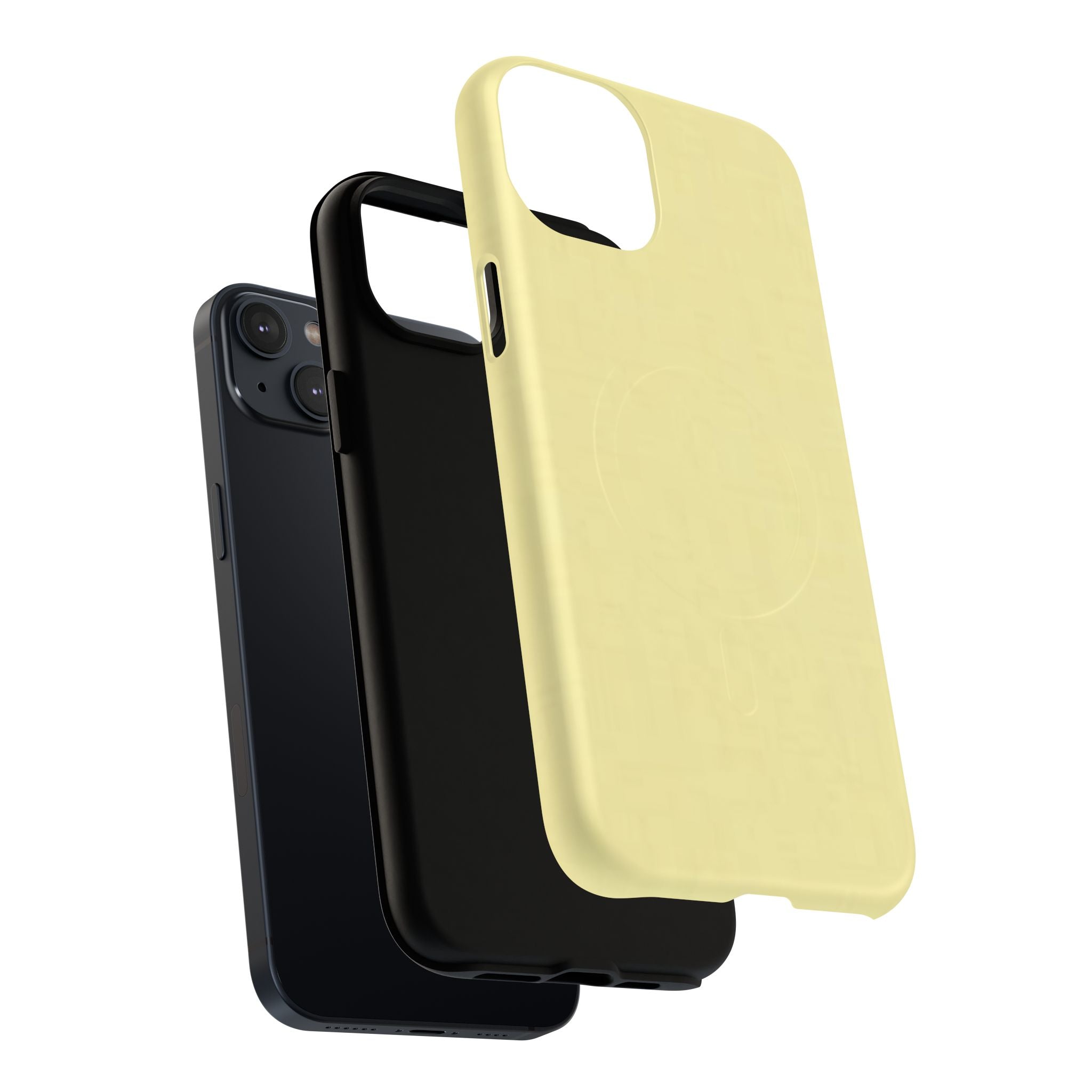 Pale Yellow MagSafe Protective Phone Case