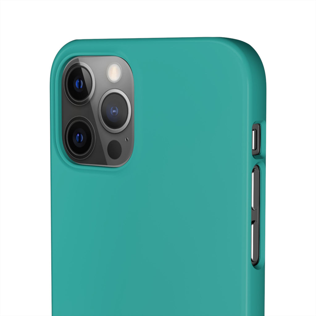 Teal Snap Phone Case