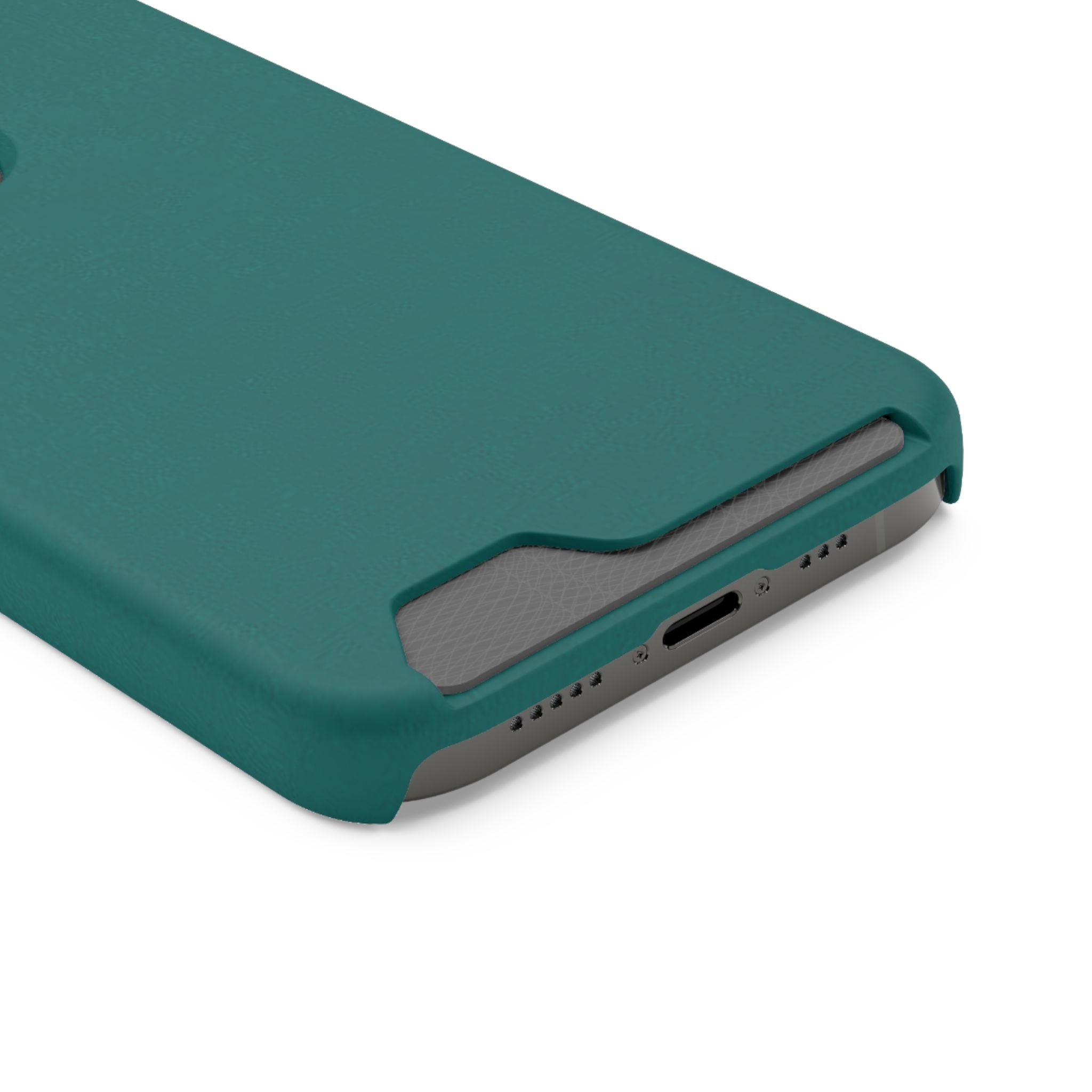 Sea Green Card Holder Phone Case