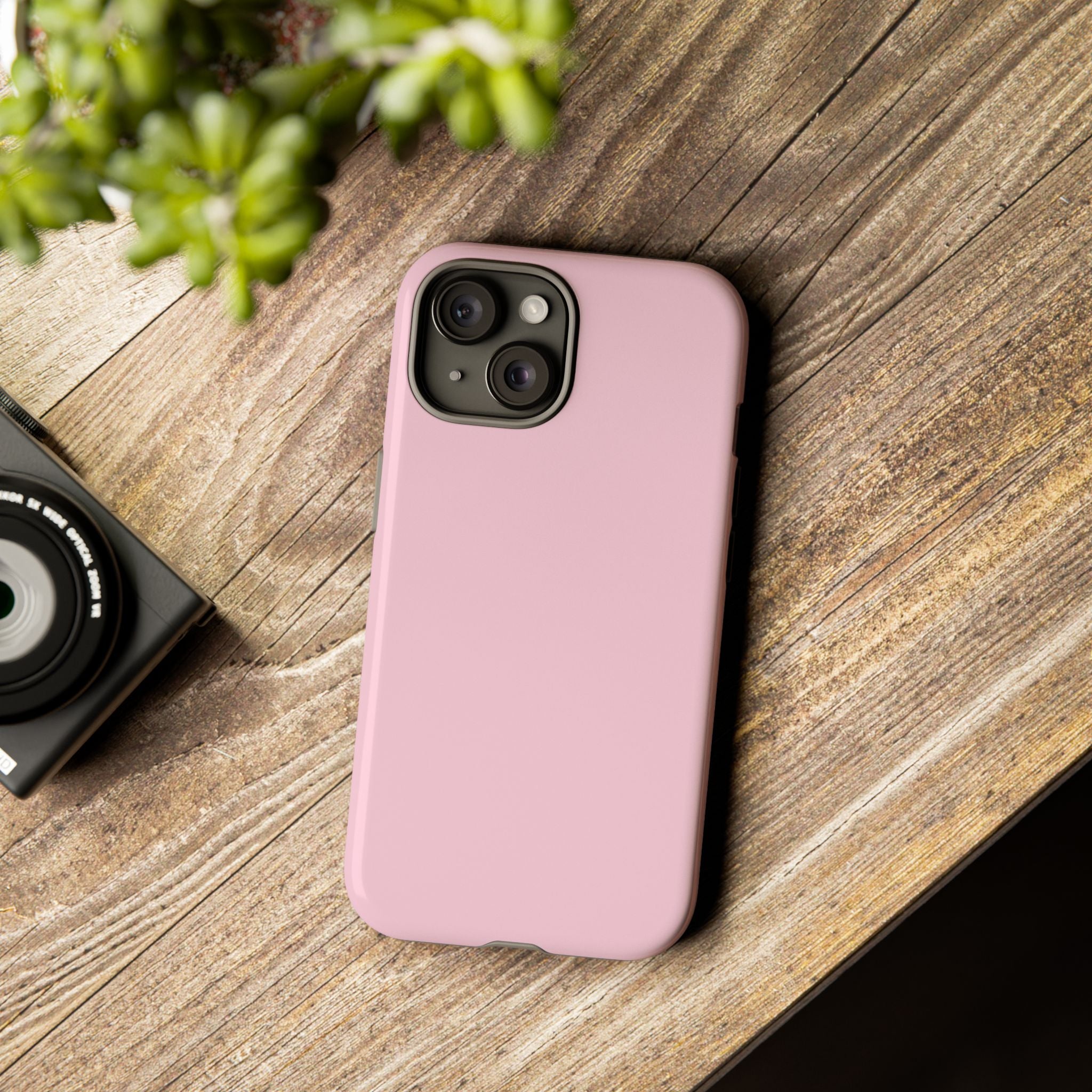 Pale Pink Protective Phone Case