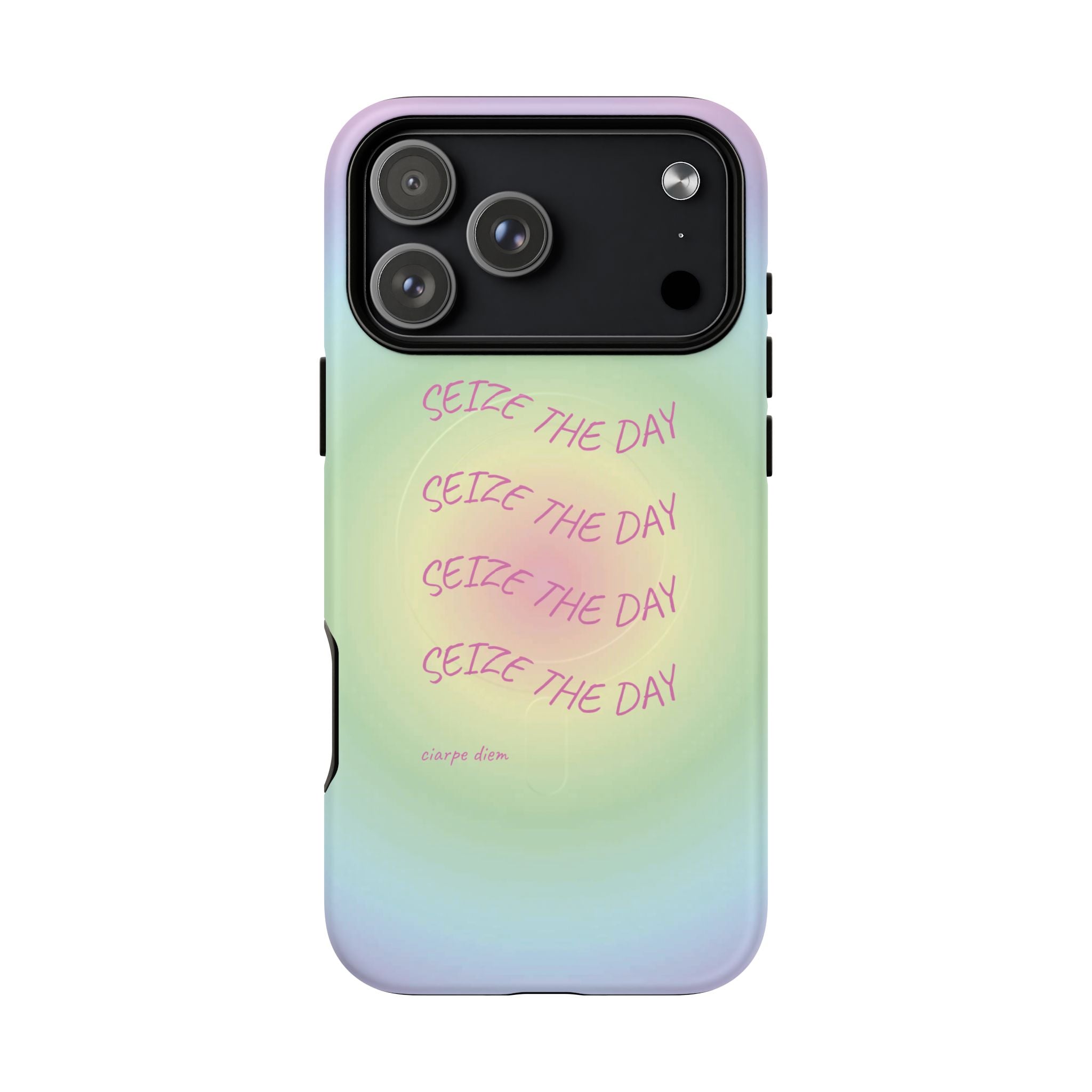 Bermuda Halo Seize The Day Gradient MagSafe Protective Phone Case