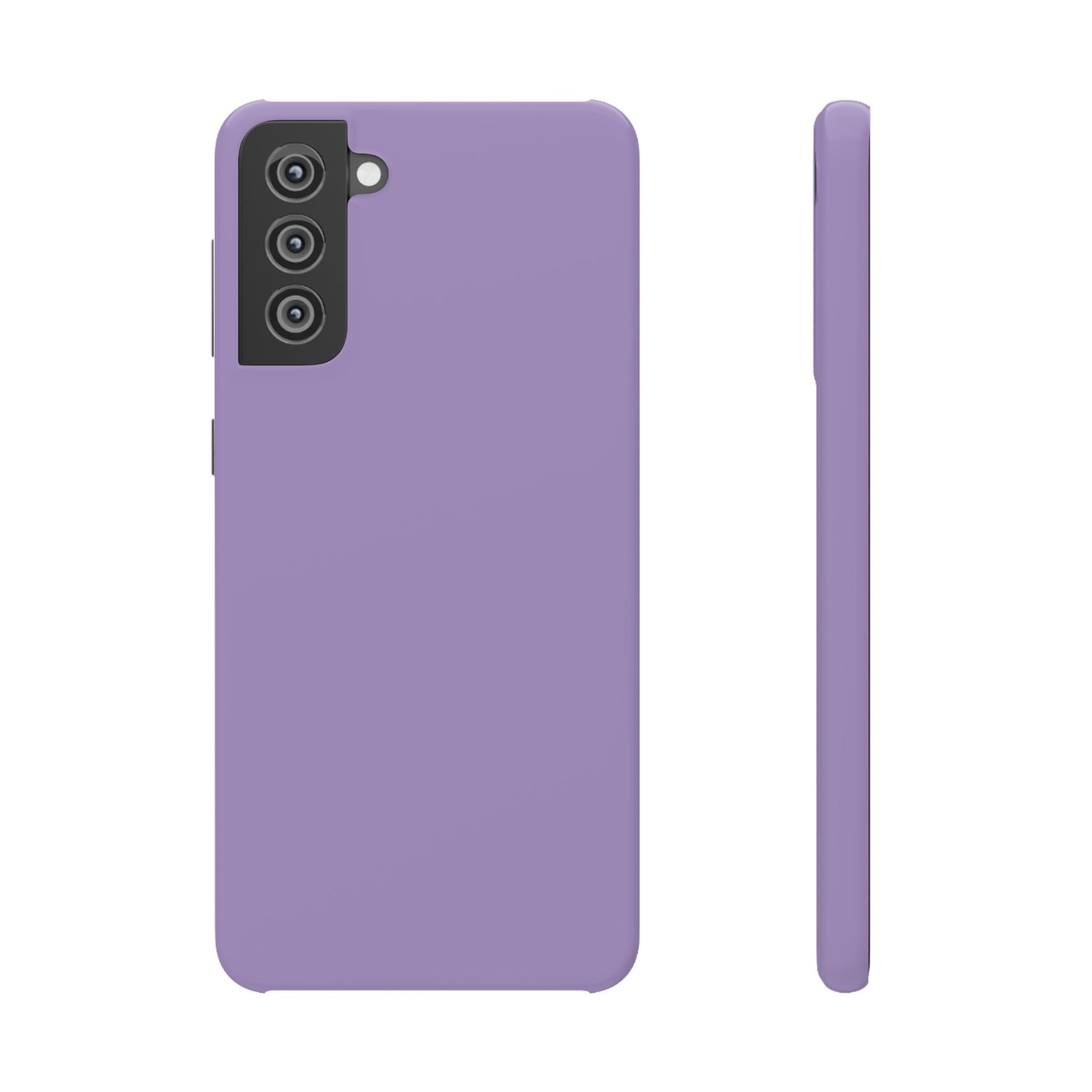 Lilac Snap Phone Case