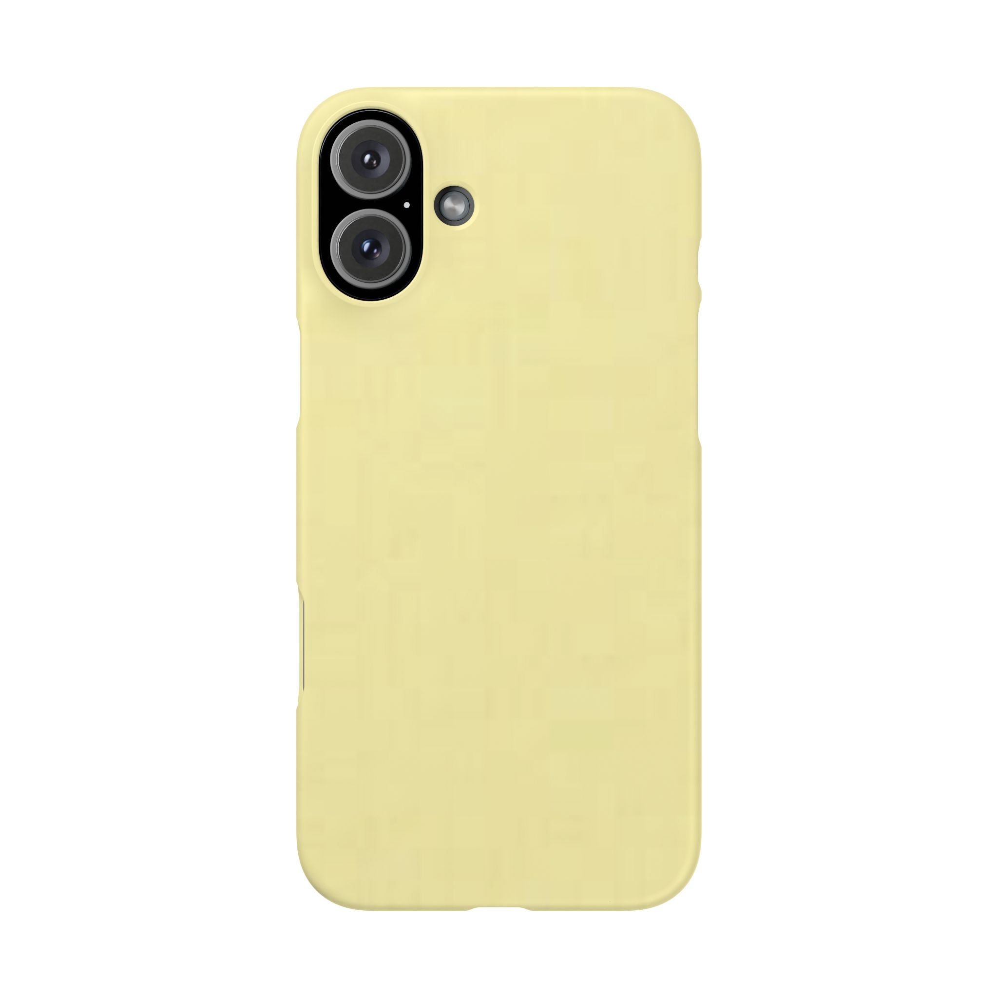 Pale Yellow Snap Phone Case