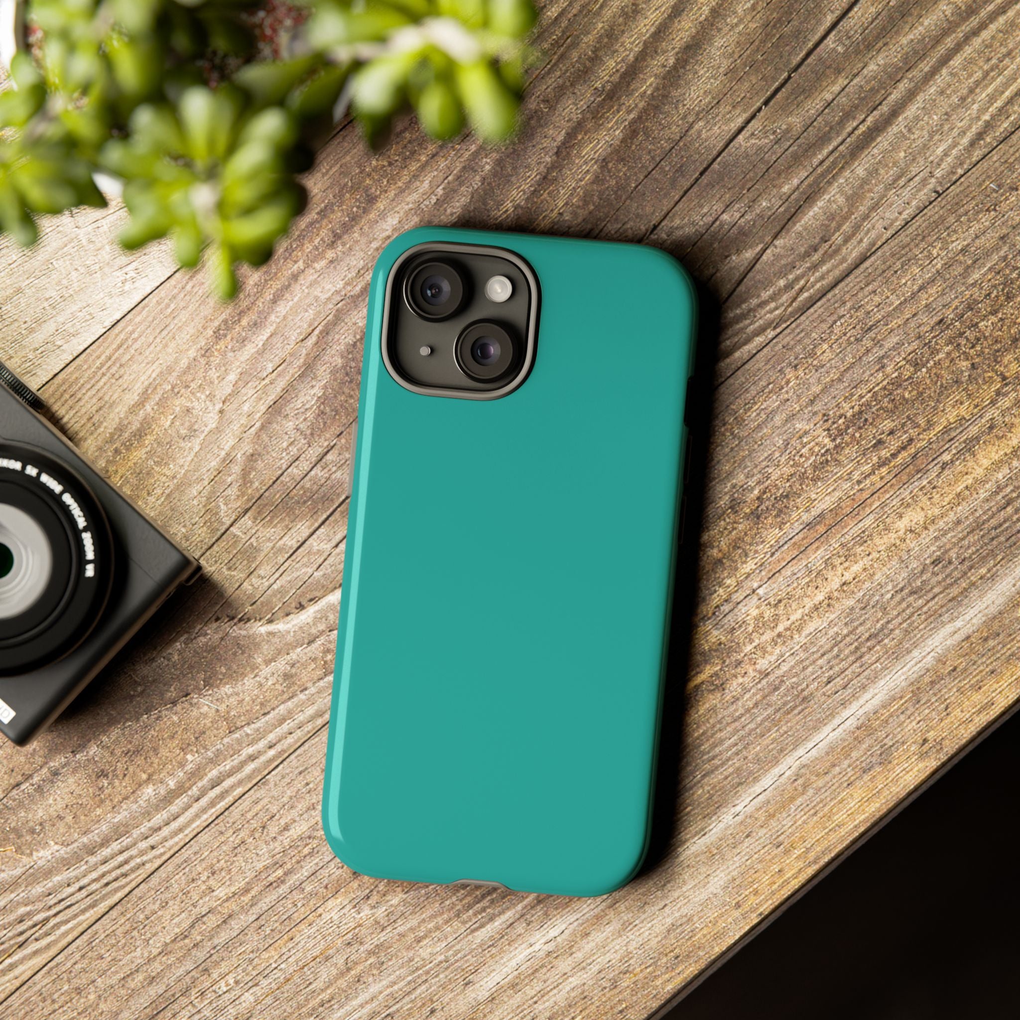 Teal Protective Phone Case