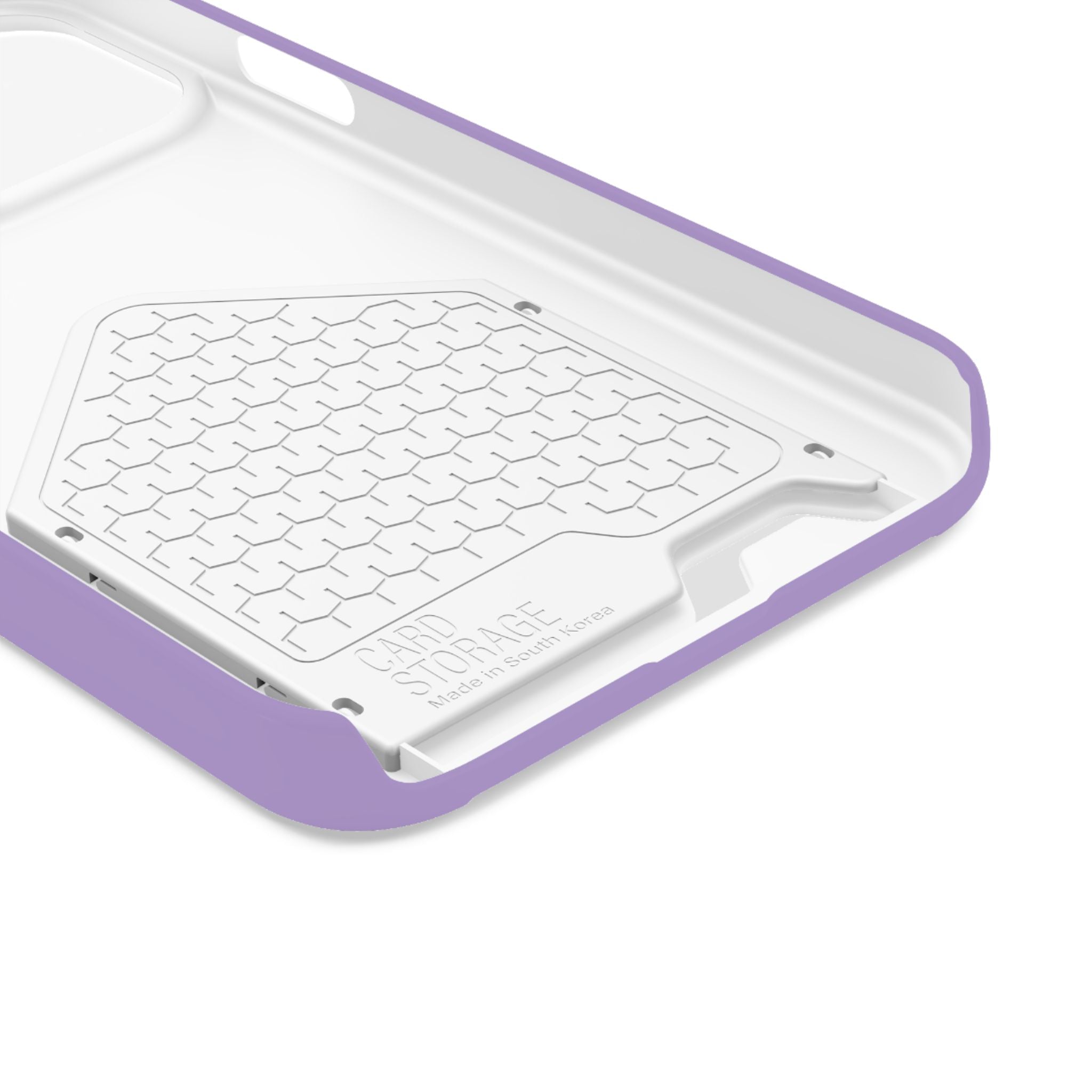 Lilac Card Holder Phone Case