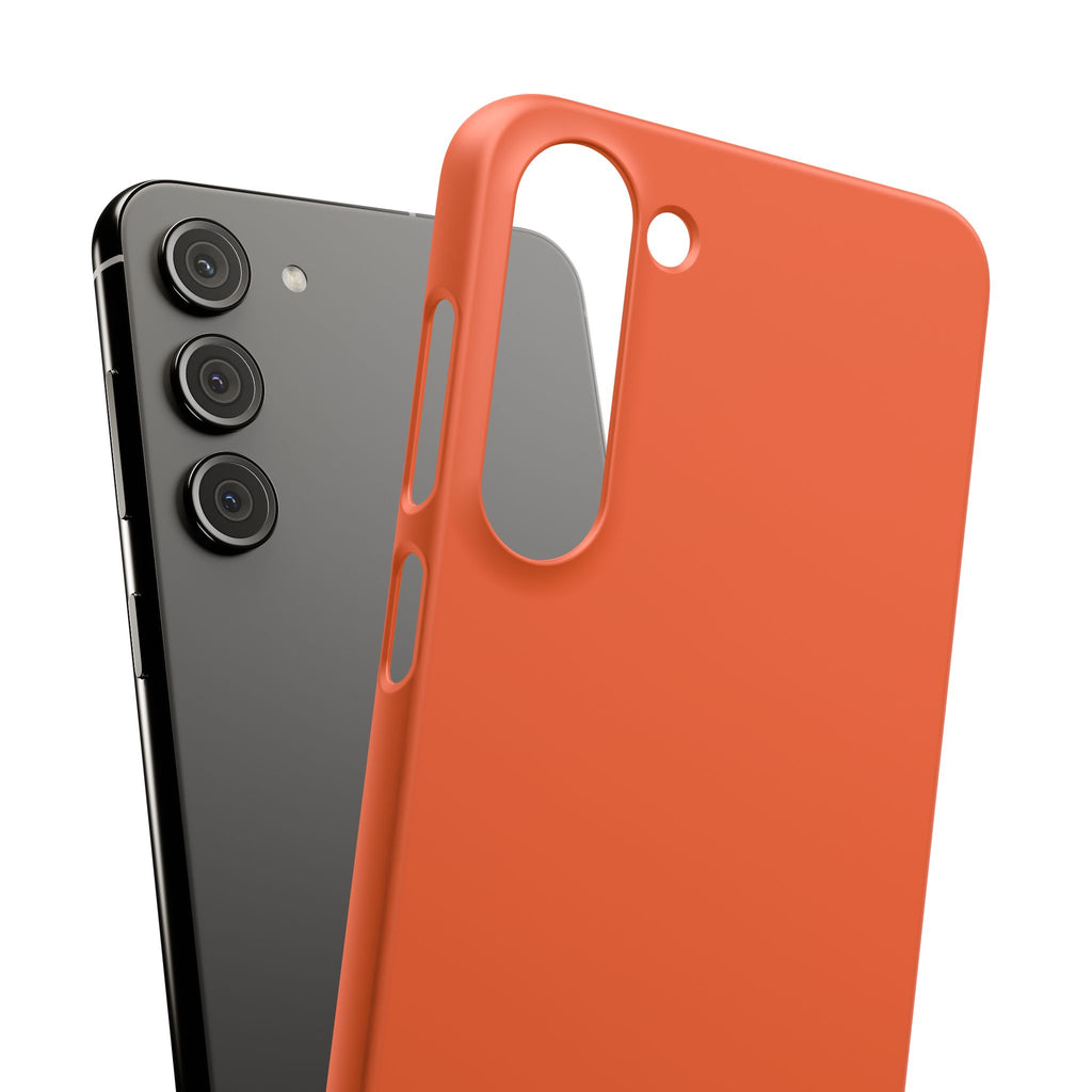 Orange Snap Phone Case