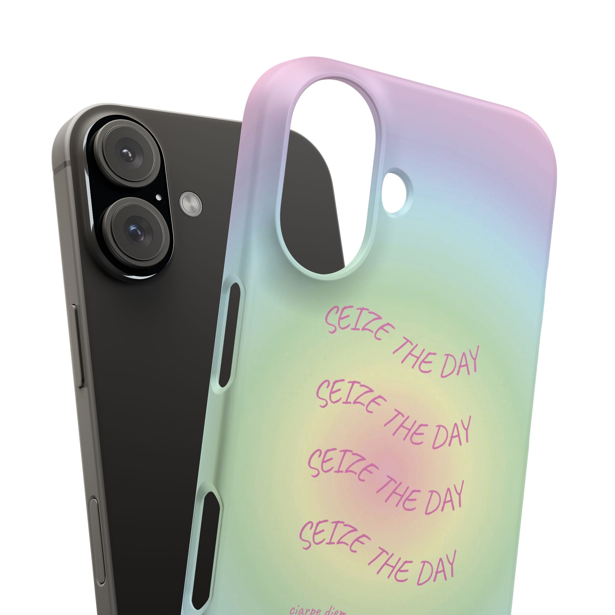 Carpe Diem Bermuda Halo Gradient Snap Phone Case