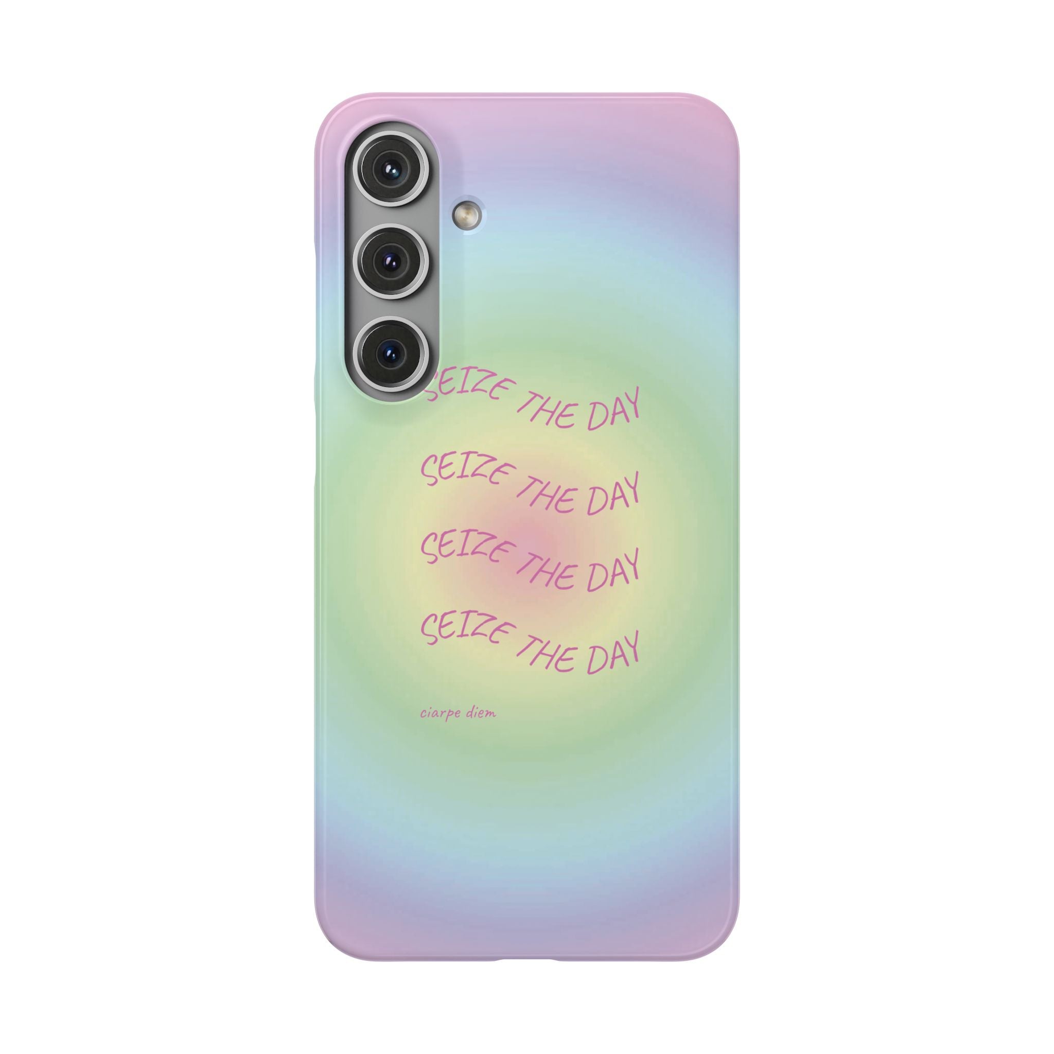 Carpe Diem Bermuda Halo Gradient Snap Phone Case