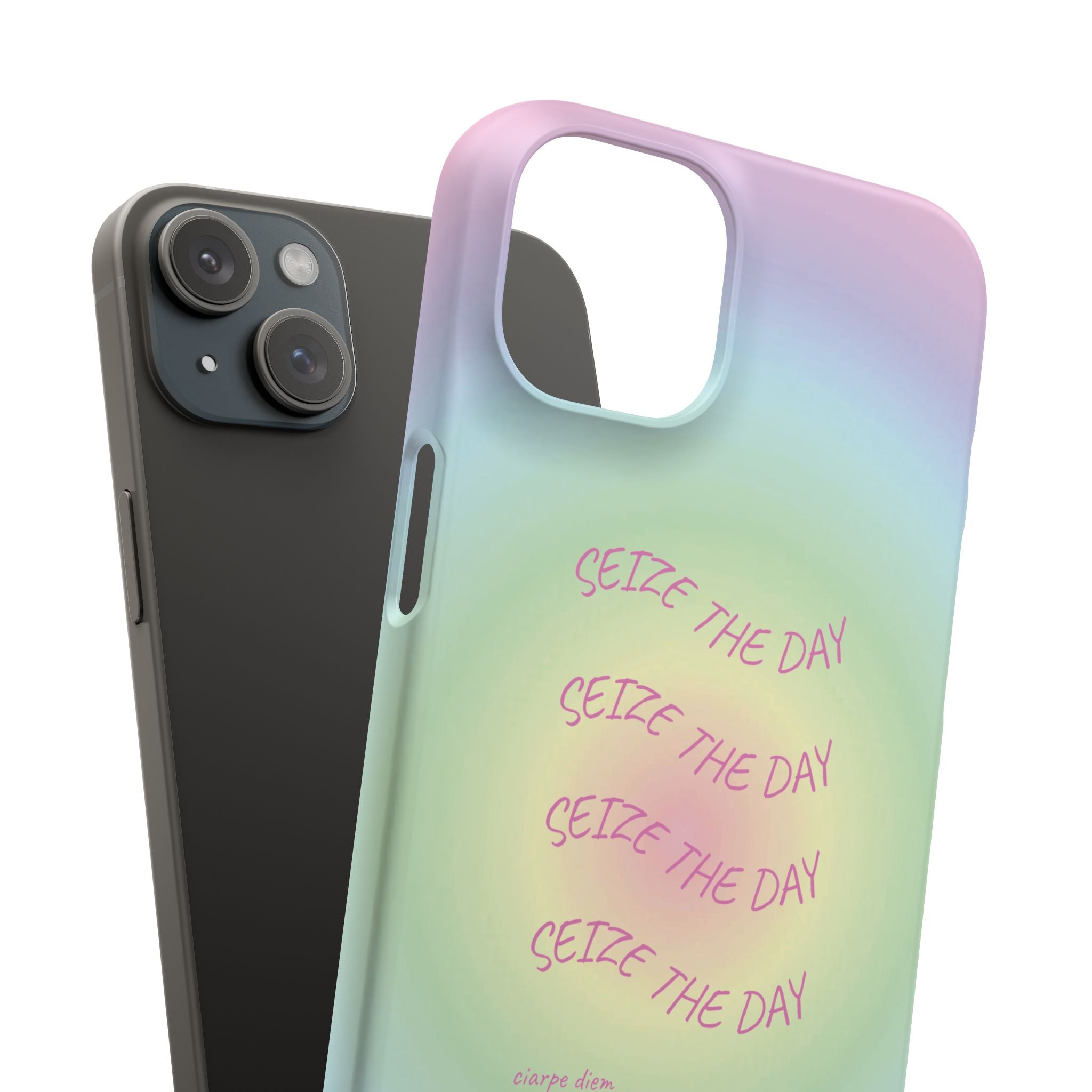 Carpe Diem Bermuda Halo Gradient Snap Phone Case
