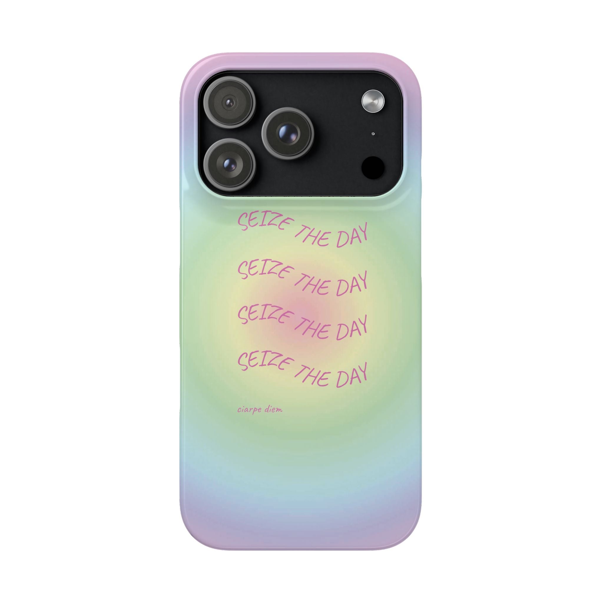 Carpe Diem Bermuda Halo Gradient Snap Phone Case