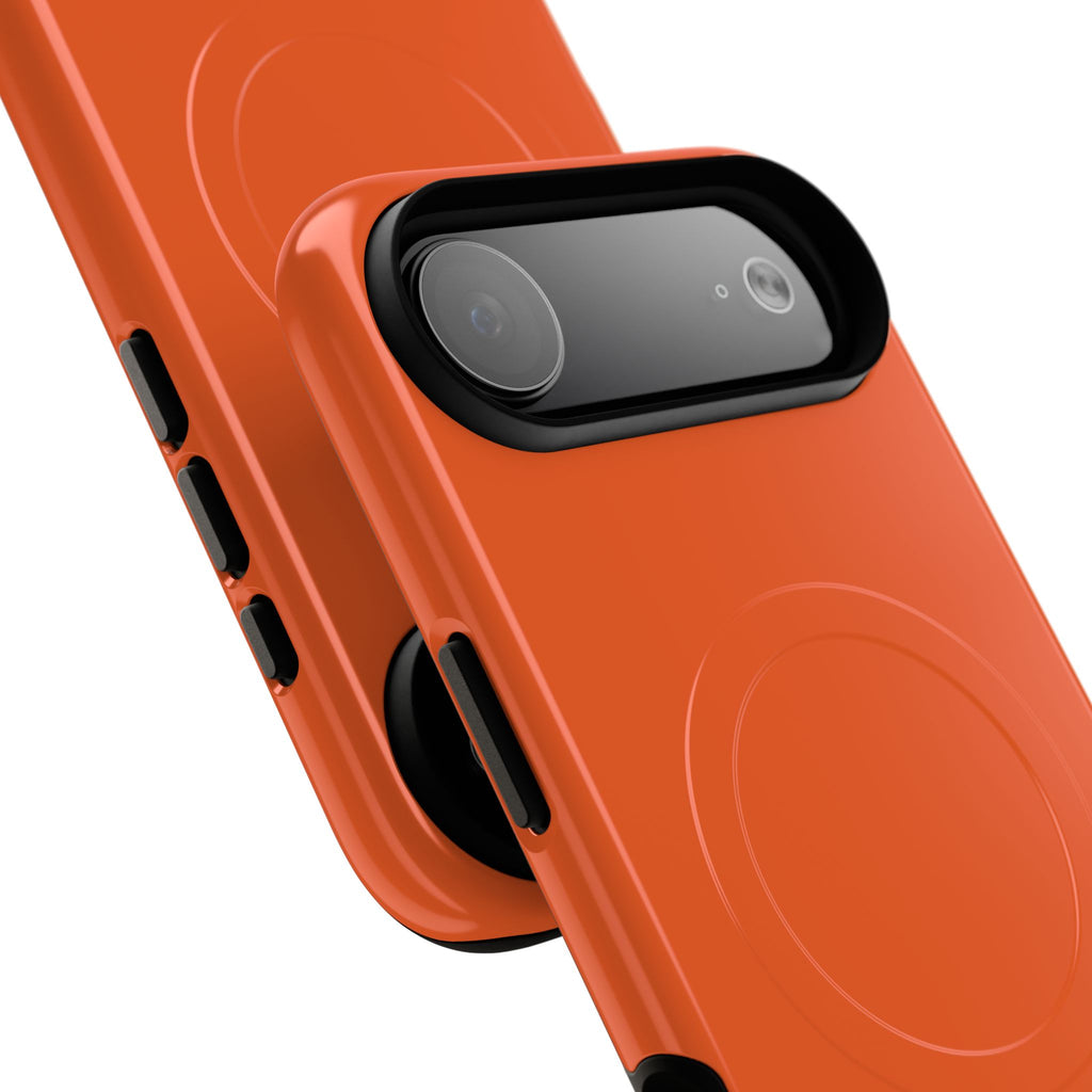Orange MagSafe Protective Phone Case