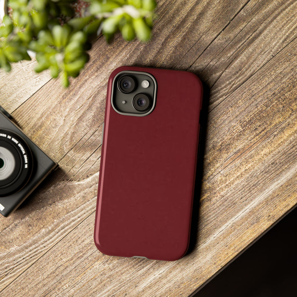 Dark Cherry Protective Phone Case