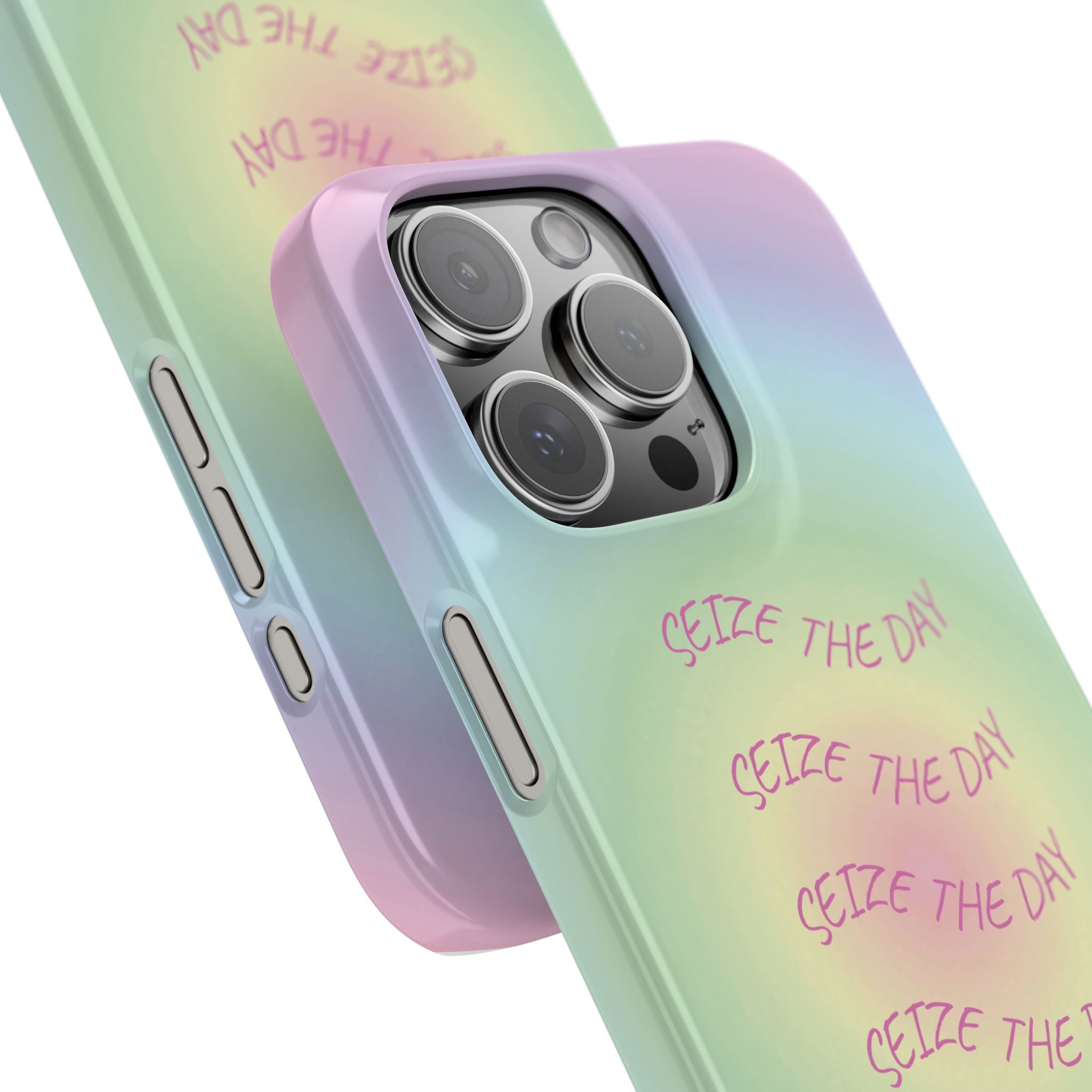 Carpe Diem Bermuda Halo Gradient Snap Phone Case
