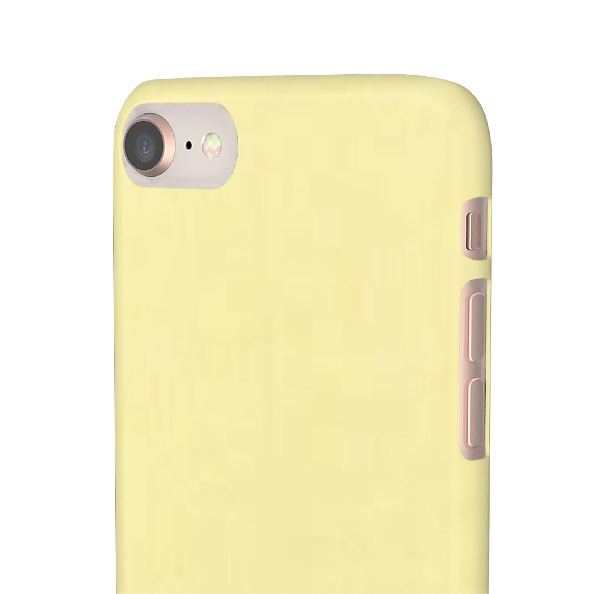Pale Yellow Snap Phone Case