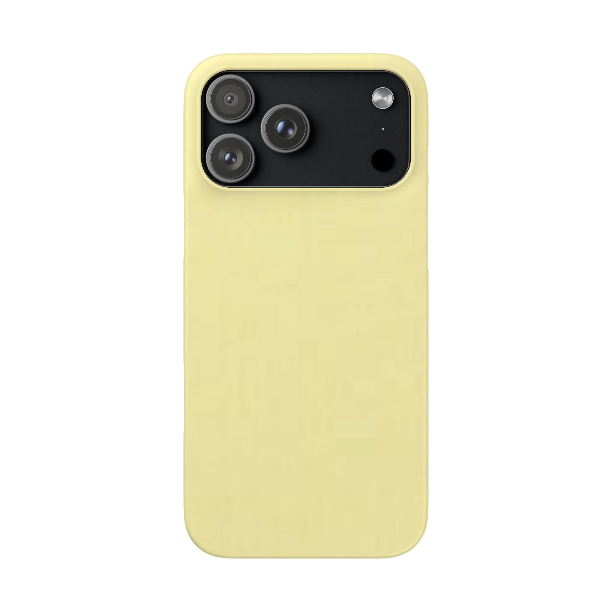 Pale Yellow Snap Phone Case