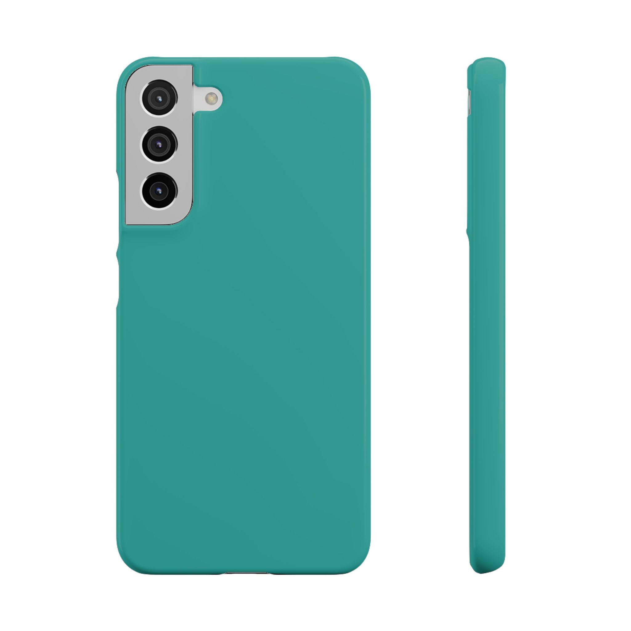 Teal Snap Phone Case