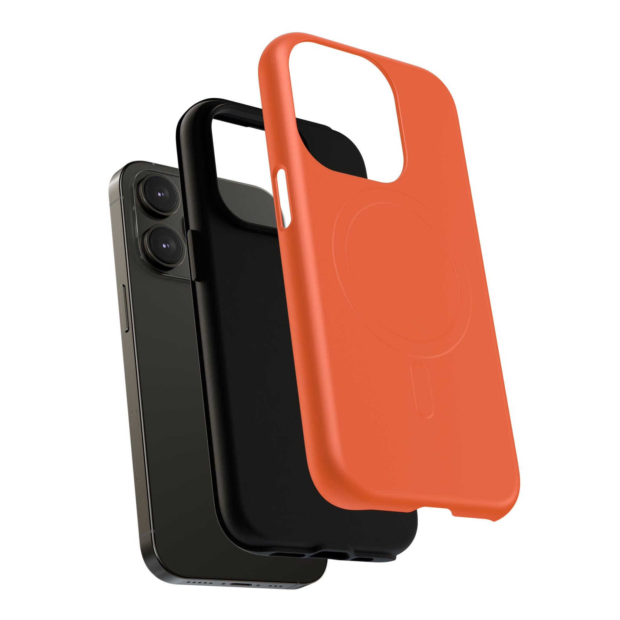 Orange MagSafe Protective Phone Case