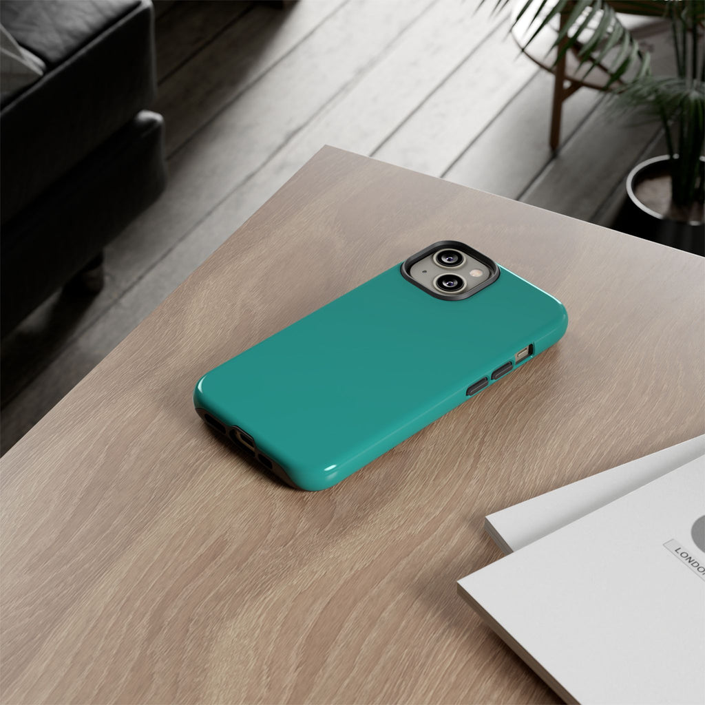 Teal Protective Phone Case