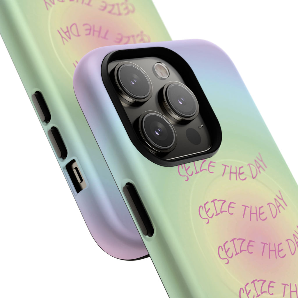 Bermuda Halo Seize The Day Gradient MagSafe Protective Phone Case