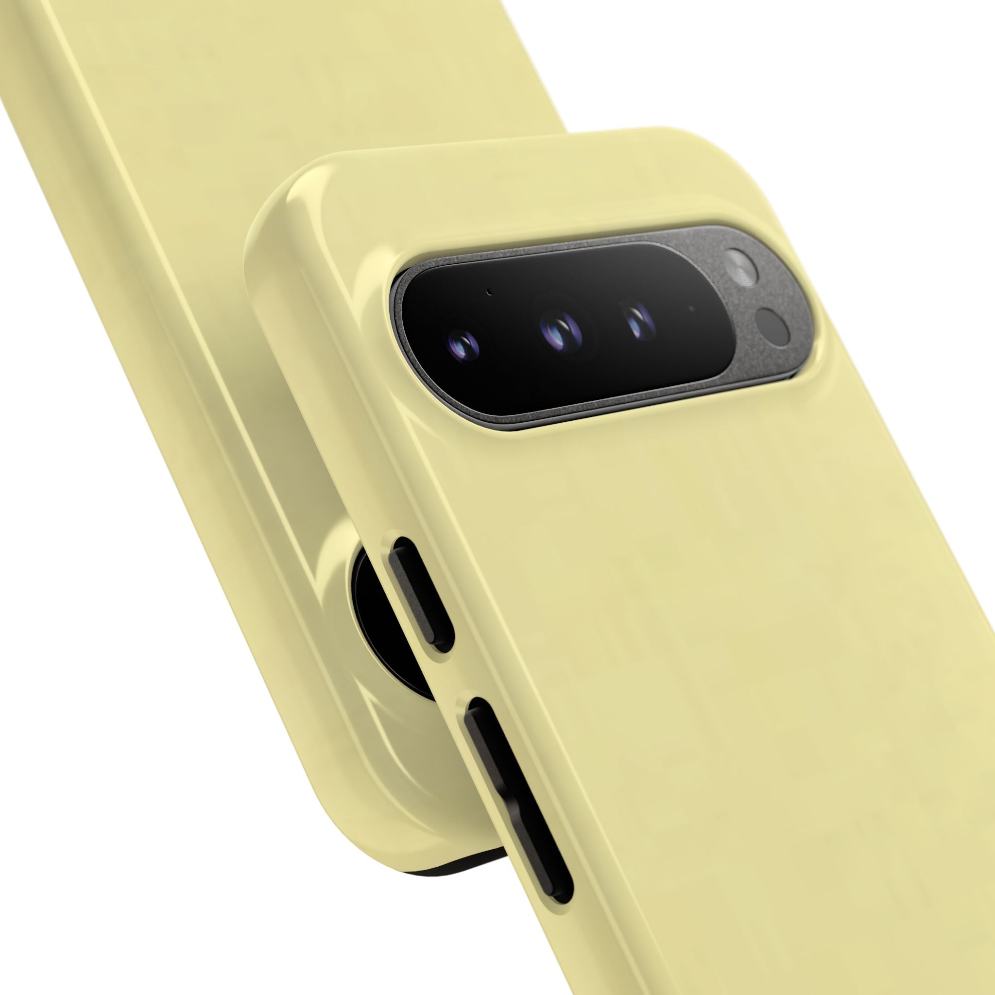 Pale Yellow Protective Phone Case