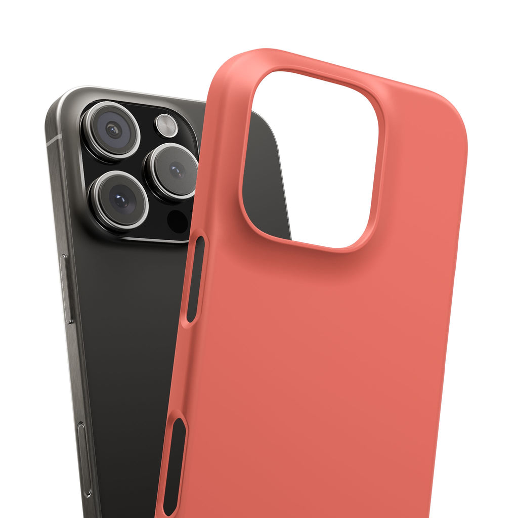 Coral Snap Phone Case