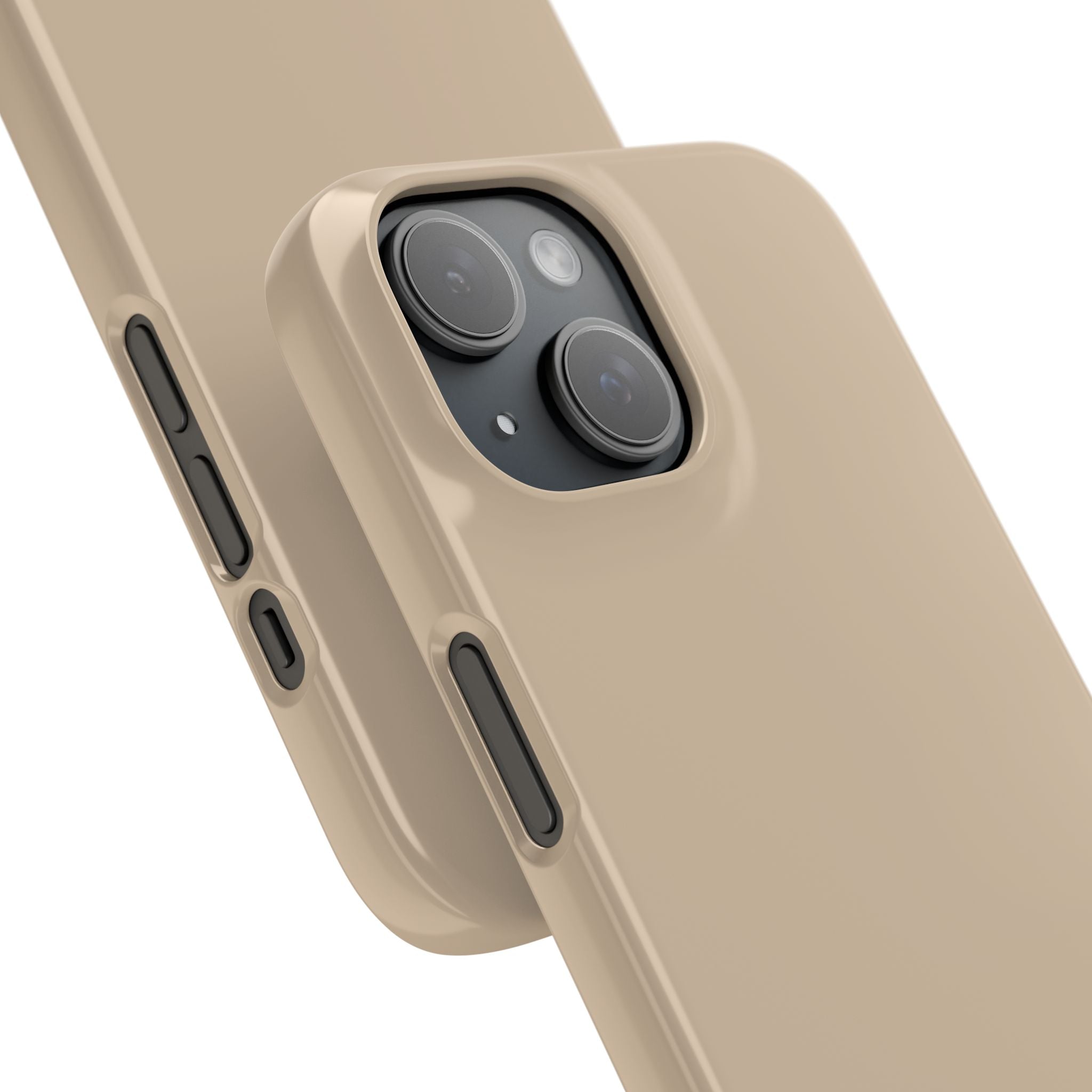 Beige Snap Phone Case