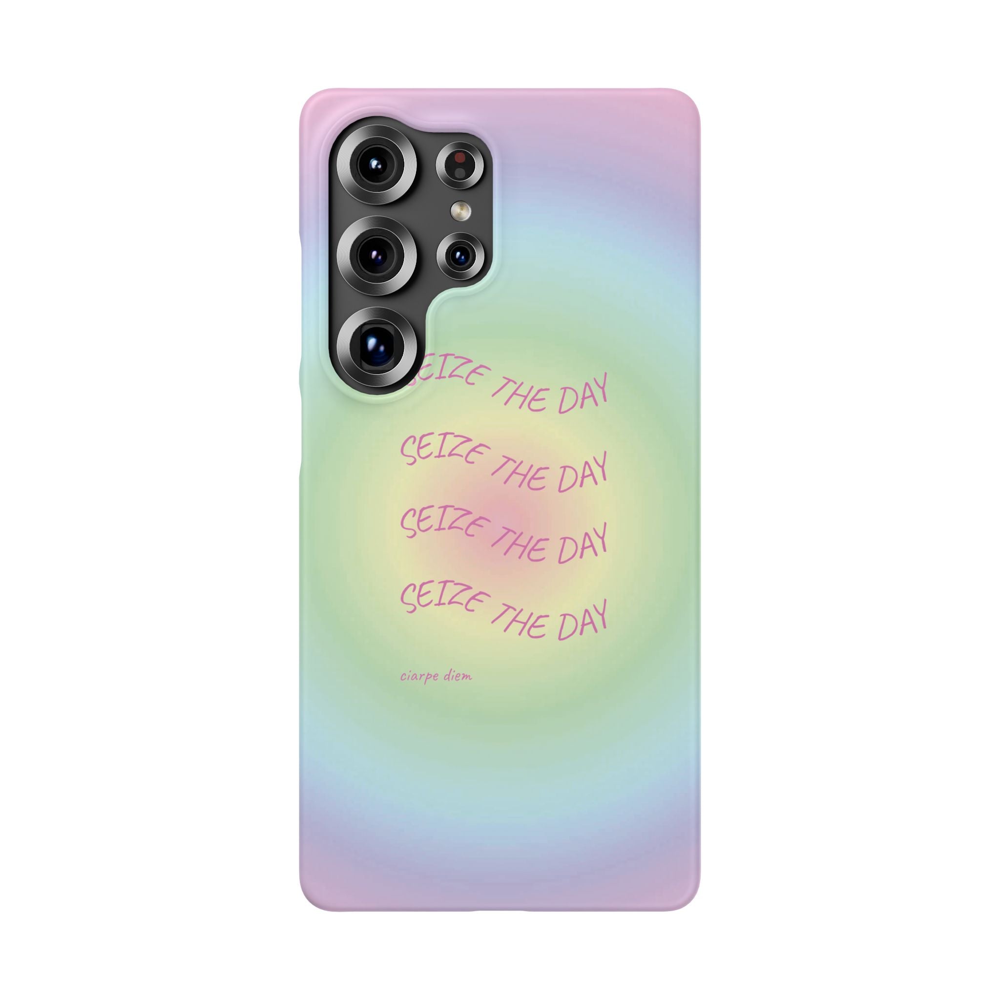 Carpe Diem Bermuda Halo Gradient Snap Phone Case