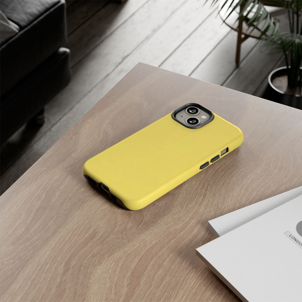 Yellow Protective Phone Case