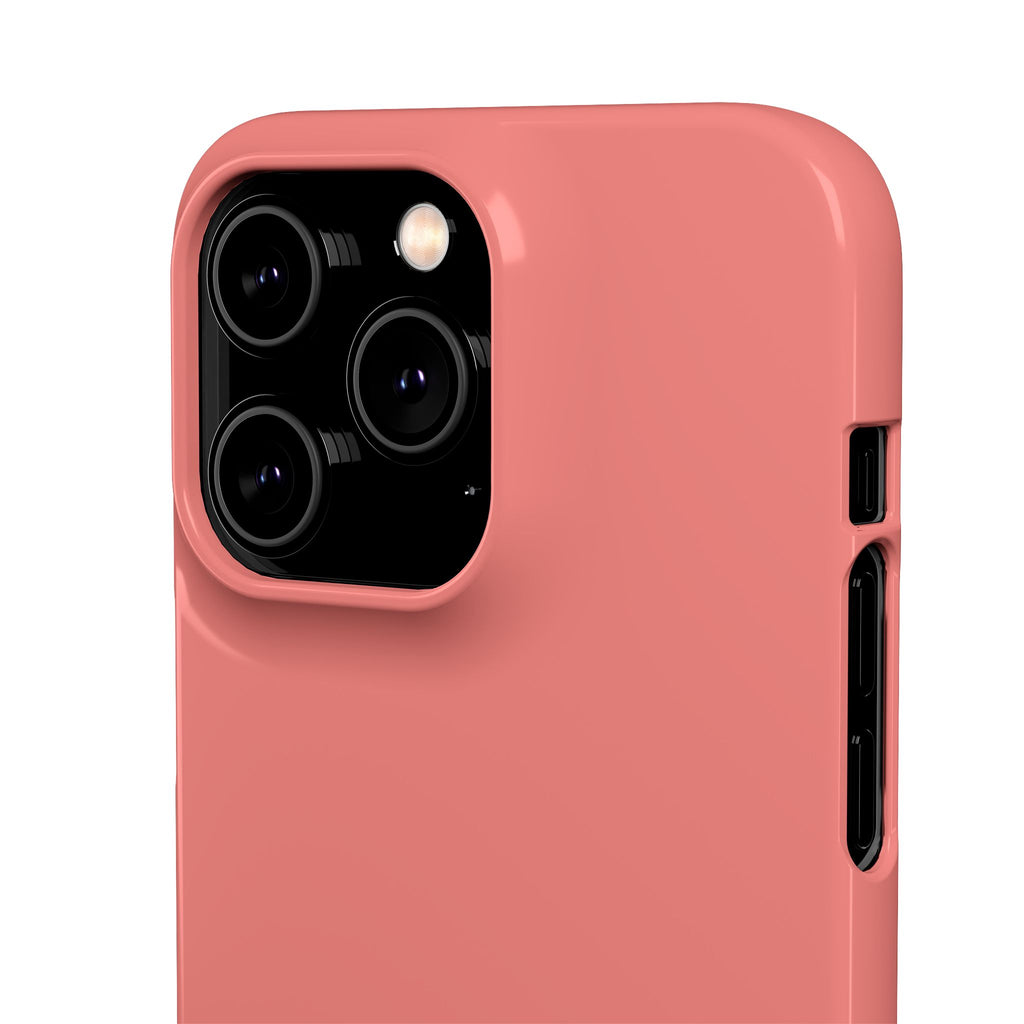 Frosty Pink Snap Phone Case