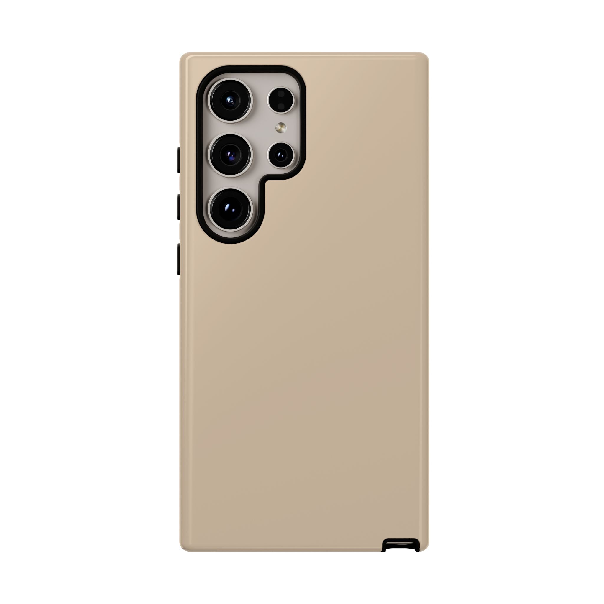 Beige Protective Phone Case