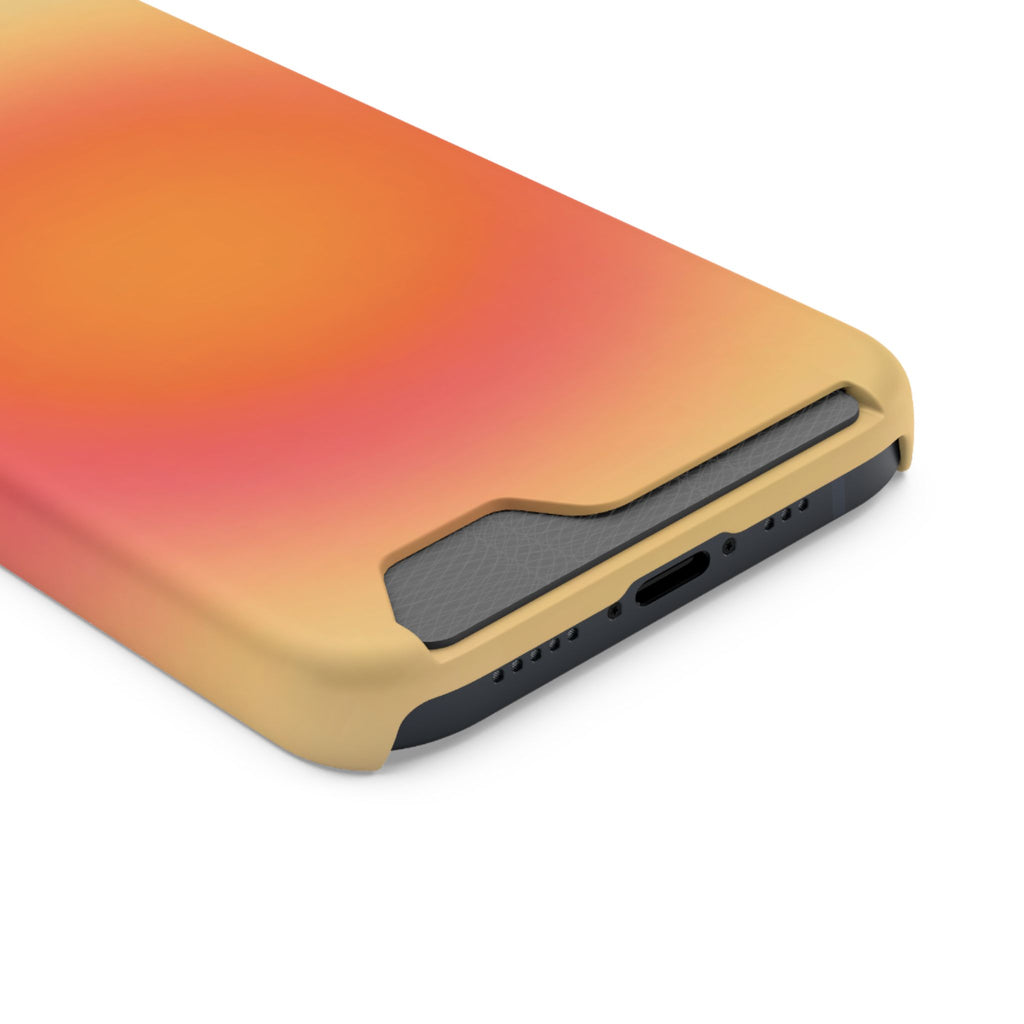 Sunset Gradient Phone Case with Card Slot