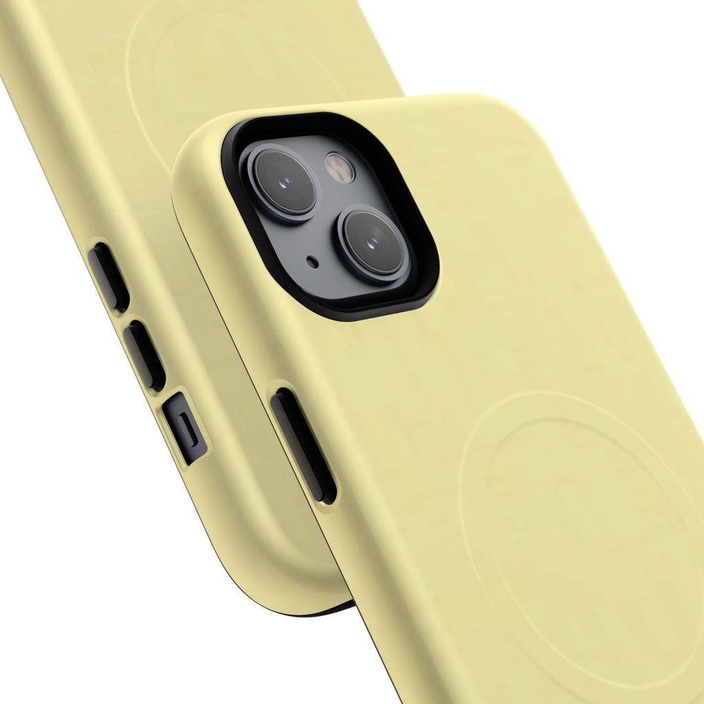Pale Yellow MagSafe Protective Phone Case