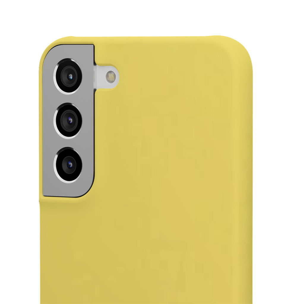 Yellow Snap Phone Case