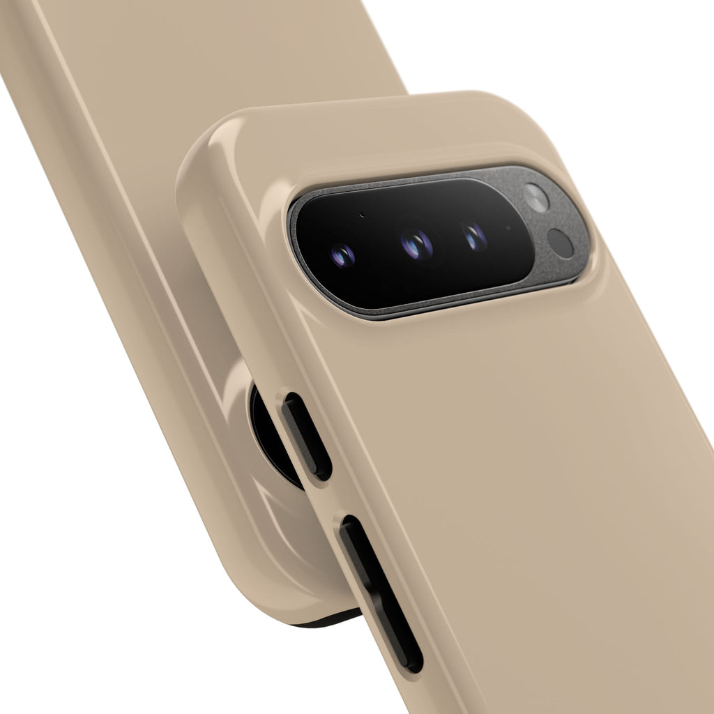 Beige Protective Phone Case