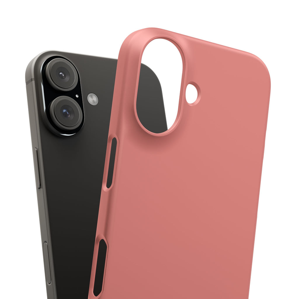 Frosty Pink Snap Phone Case
